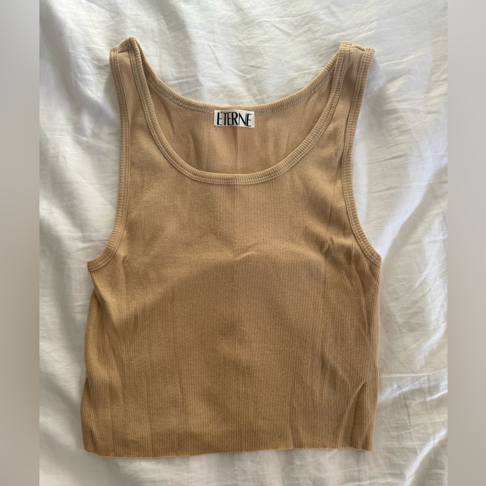 Eterne Square neck crop tank
